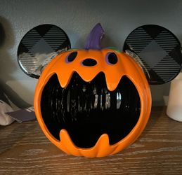 Disney Halloween Pumpkin Candy Bowl