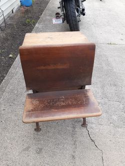 Antique desk.