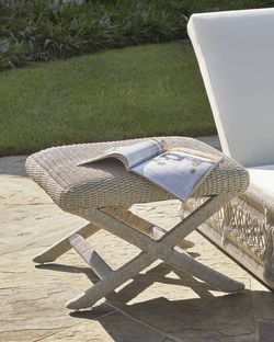 Palecek Rochelle Outdoor Cross Stool