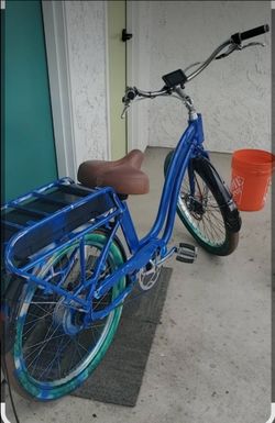 Custom EBC Model S E-Bike – 835Wh Solar Battery, 80mm Fork