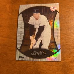 Mickey Mantle Baseball Card