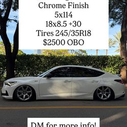 GMR X7 Forged Wheels - Chrome Finish