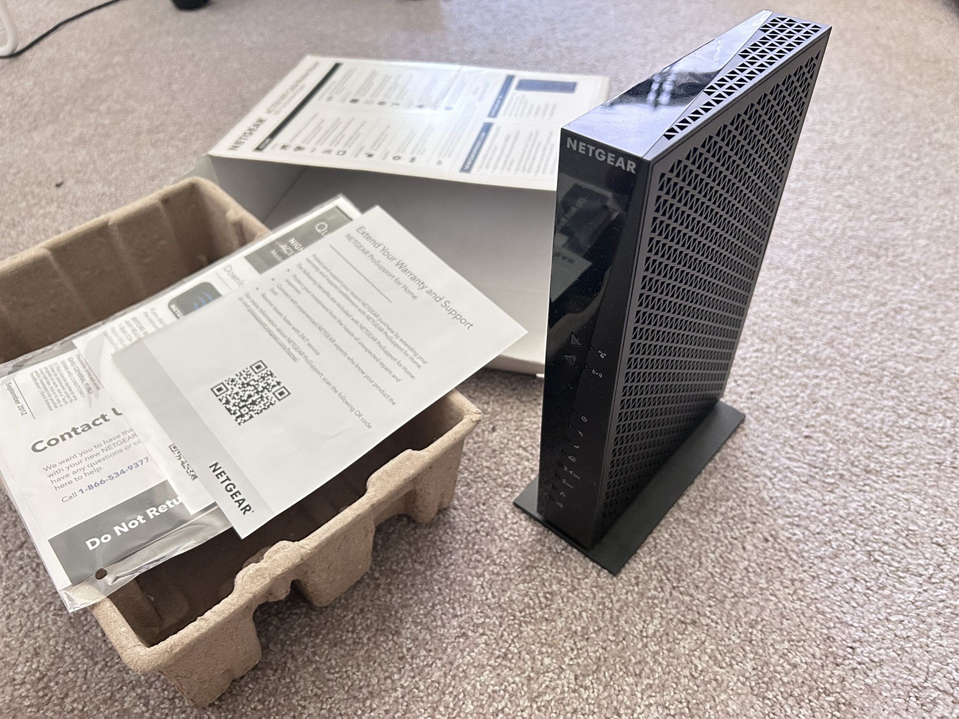 Netgear AC1750 Modem Router (C6300) - Read description