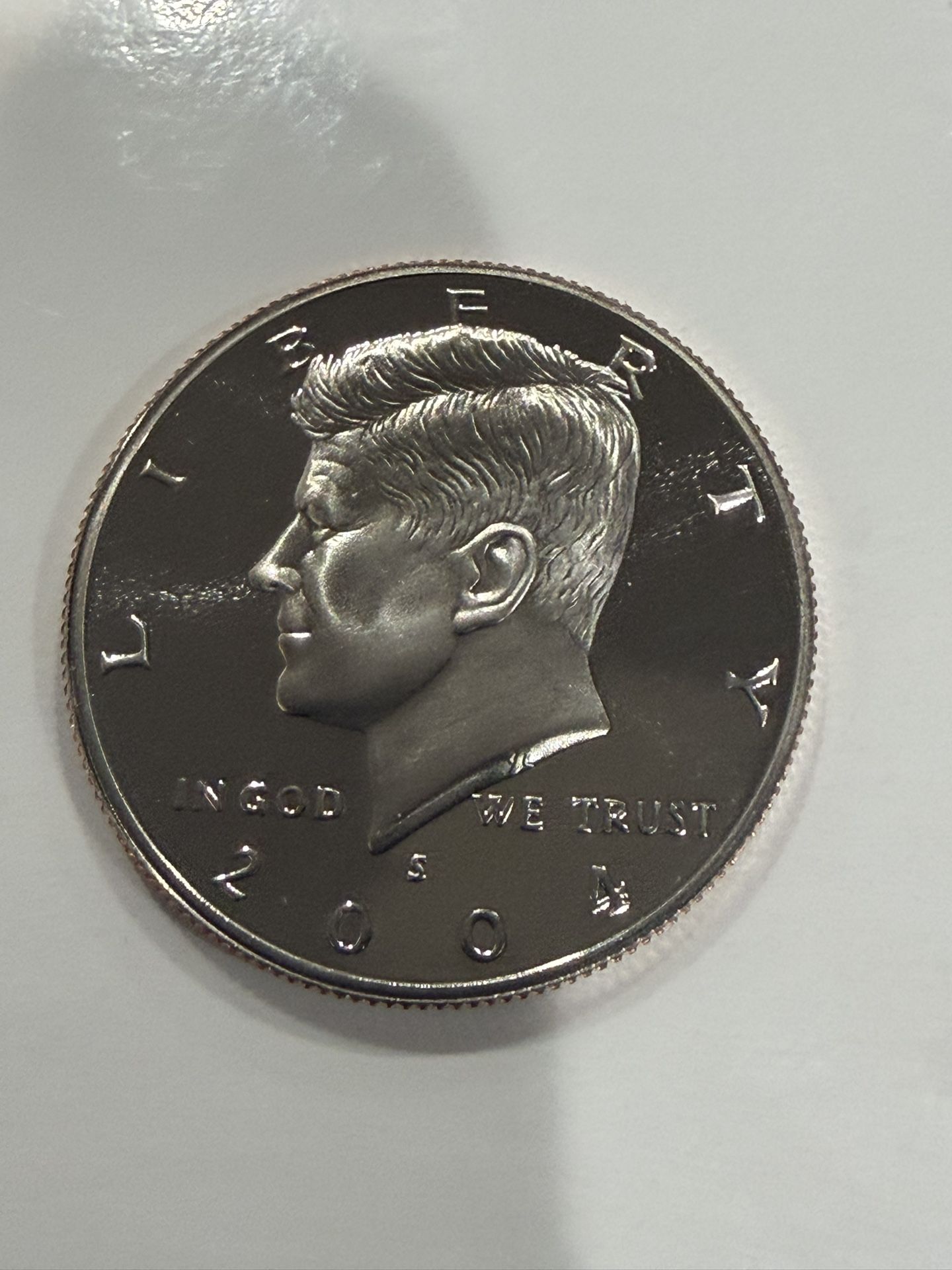 2004 S Gem Proof Kennedy Half Dollar With A Extreme Cameo 192