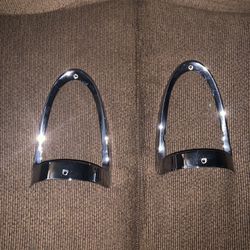 1955 Chevrolet Tail Light Chrome Moldings