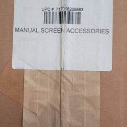 Da-Lite 40957 #11 Wall Bracket, White