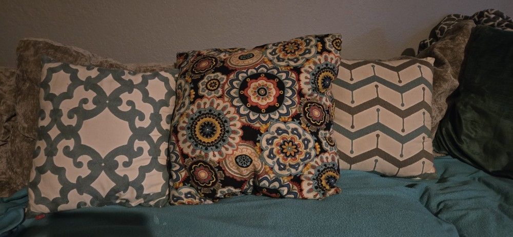 3 Decorative Pillows