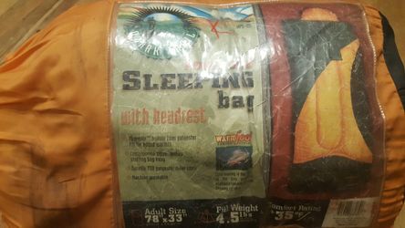 Adult sleeping bag