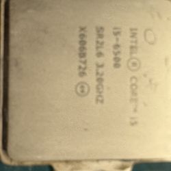 Intel Core I5-6500