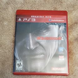 Metal Gear Solid 4 PS3