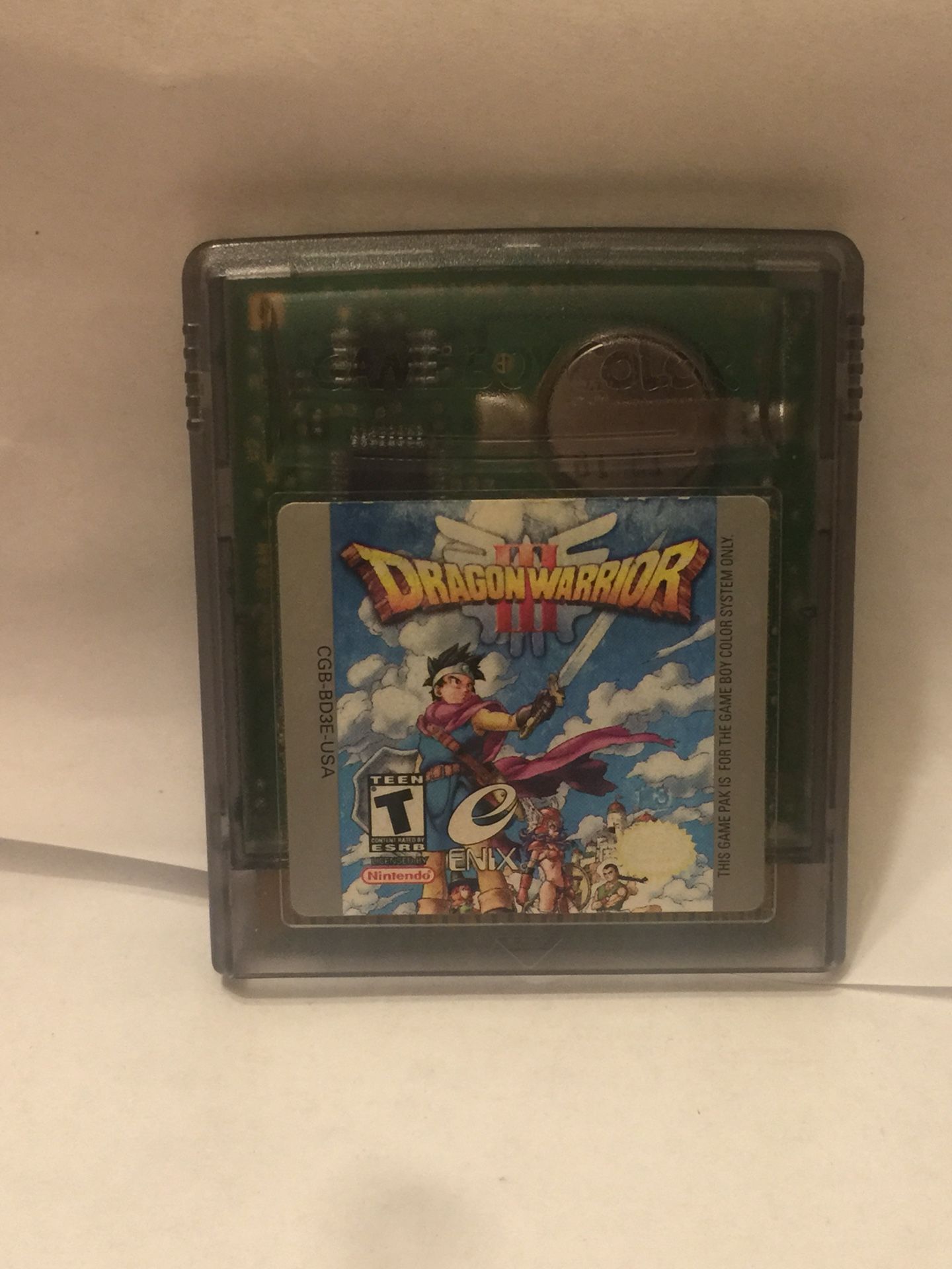 Dragon warrior 3 gameboy color