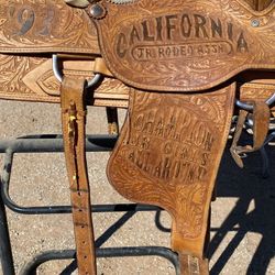 Youth Saddle Double J 14 Inch 
