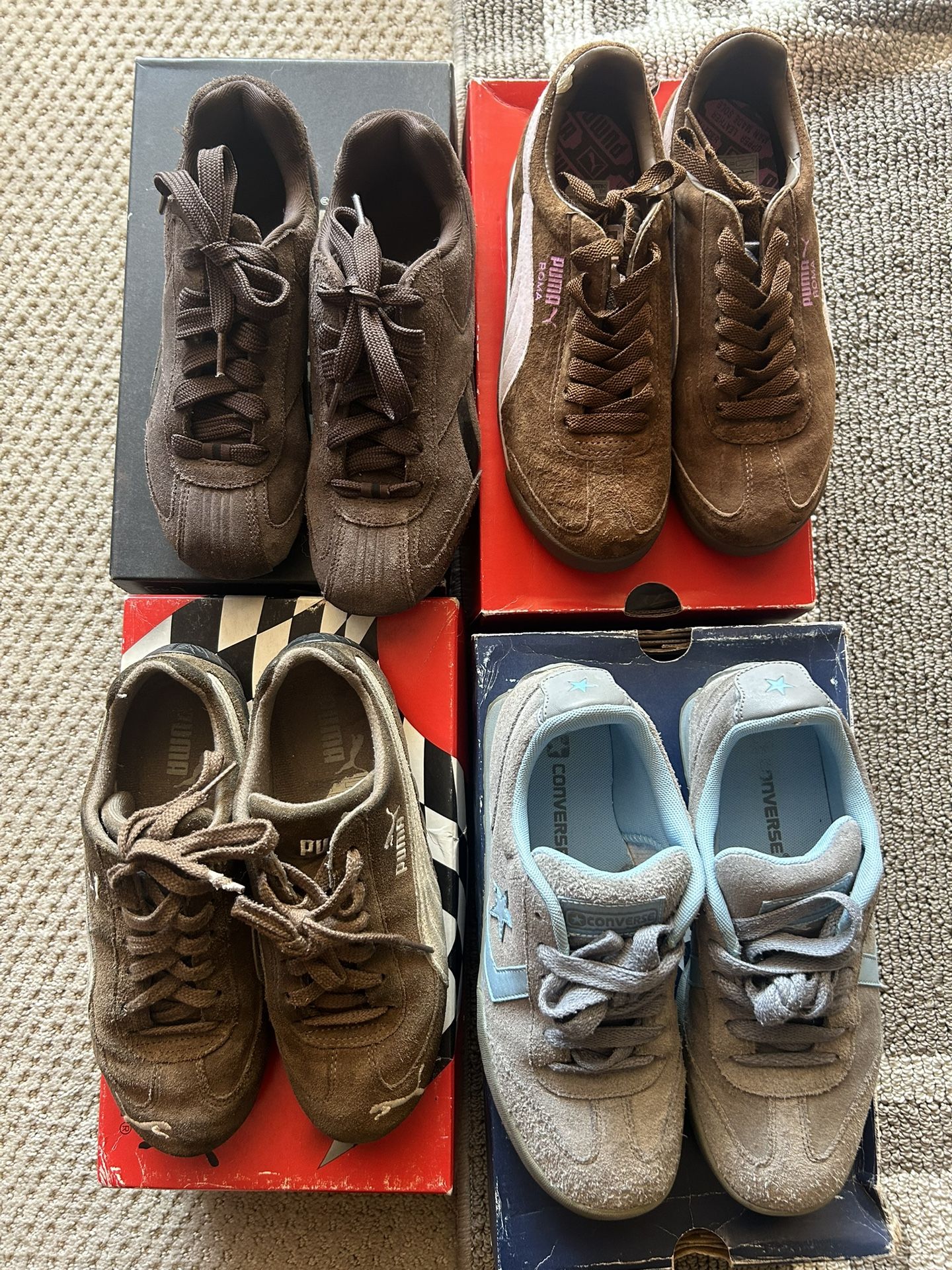 Shoes for sale, all 4 Pairs separately or together