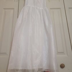 Wedding,  Flower Girl White Dress