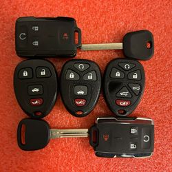 Car Keys & Remote Key Fobs for Buick, Cadillac, Chevrolet, GMC 📍Chicago