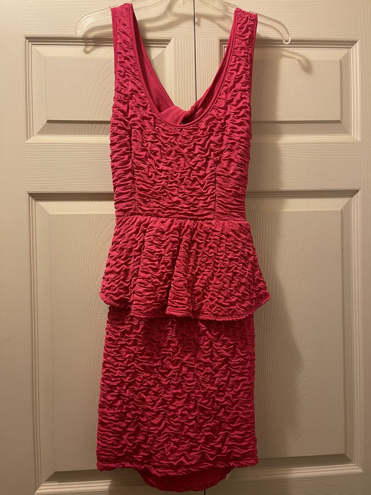 Hot Pink Dress (M)
