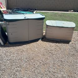 2 Rubbermaid Storage Tool Chest Sheds Pool Supplies $45-$90 Each See All Photos 