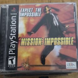 PlayStation 1 MISSION IMPOSSIBLE 