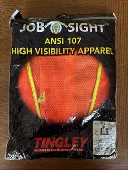 Orange Safety Vest 4xl-5xl (new)