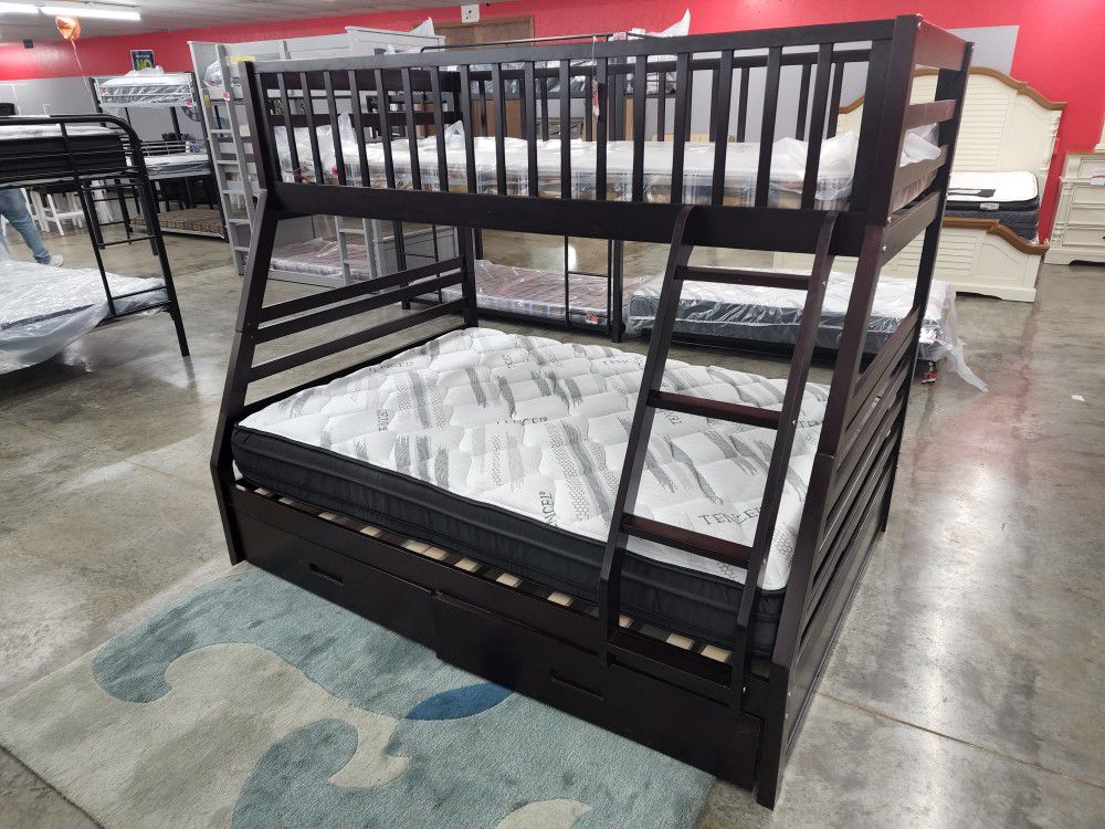 New Twin Over Full Bunkbed Limited Quantity Hurry In Today 
