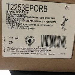 One-handle Tub Shower Trim Bronze