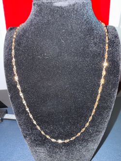 18” Gucci Link Necklace – 18K Gold Dipped (7 Layers)
