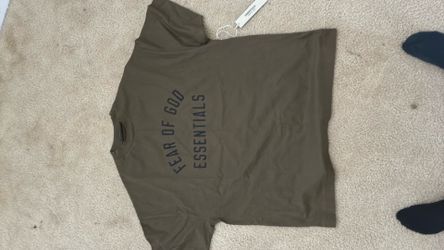 Essential Tee Shirt, Olive green