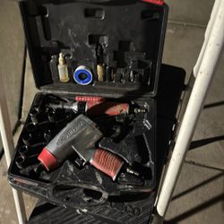 Husky -1/2" 275 Lb.Impact, H4103 -3/8 45 Lb. Ratchet, H4003, Case, Sockets, Gun