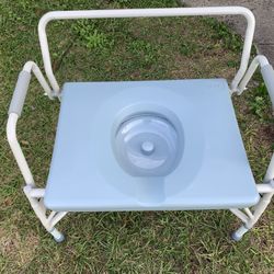Bedside Toilet Extra Large Heavy Duty