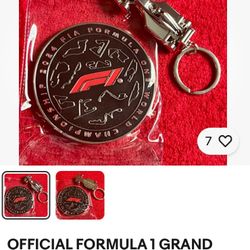 OFFICIAL FORMULA 1 GRAND PRIX F1 2024 LAS VEGAS BIG COIN + VENETIAN KEYCHAIN ‼️ ALL F1 Merch ON SALE ‼️ Price Is FIRM ‼️