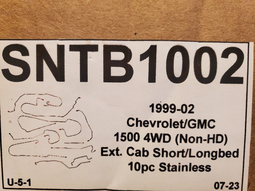 2002 Chevy Silverado 1500 Brake Line Kit