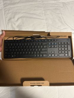 Dell KB216 Black portable USB wired keyboard