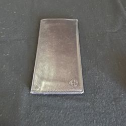Celine Check And Credit Card Wallet