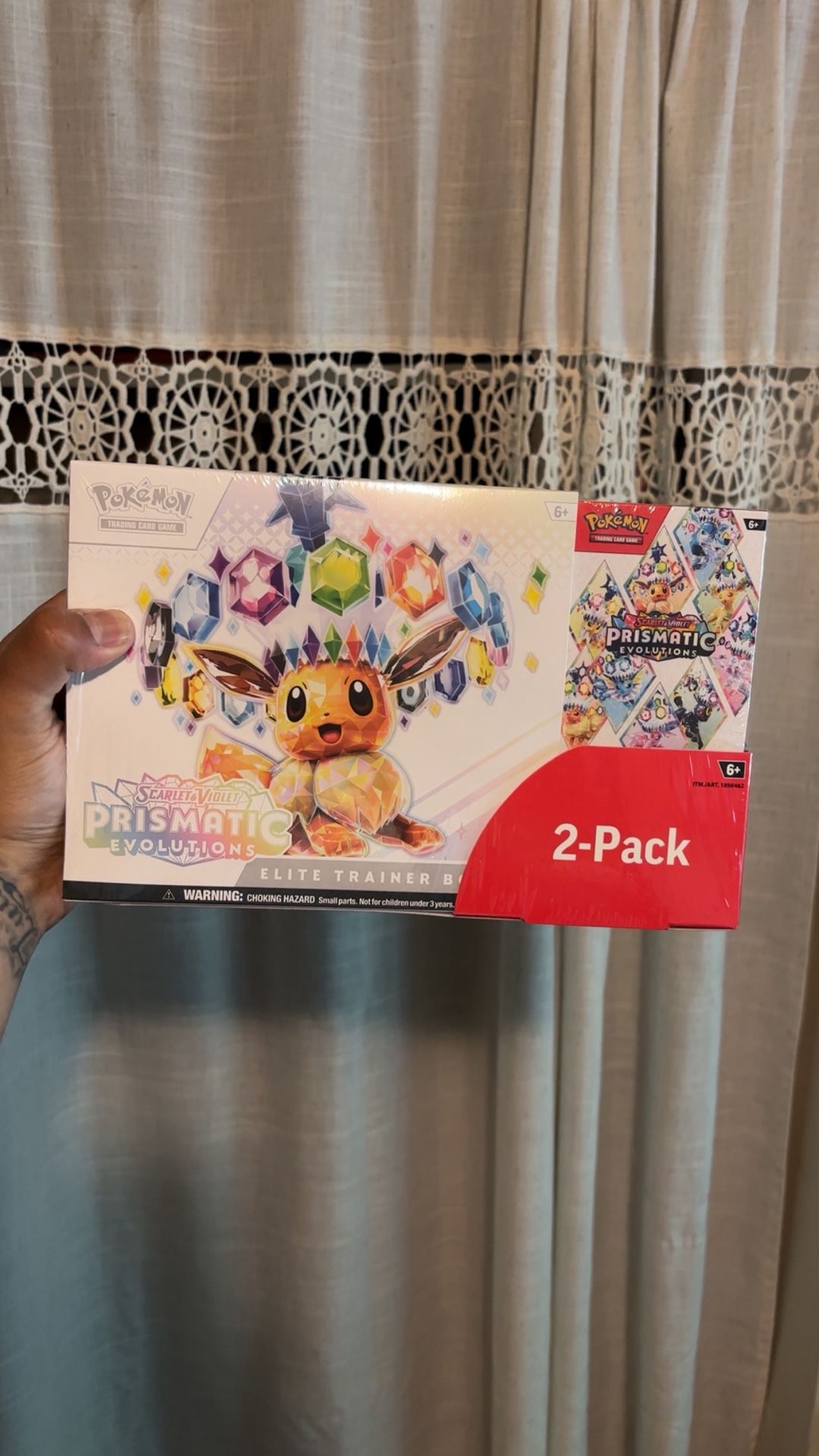 Pokemon TCG Prismatic evolution 2 pack bundle