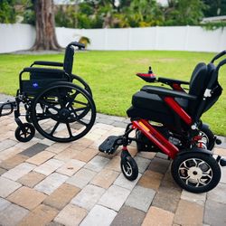 mobility electric scooter AND a wheelchair