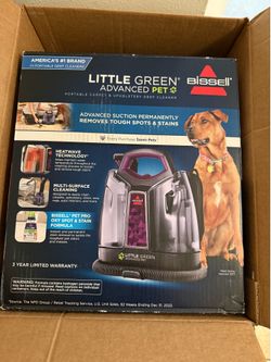 BISSELL little greenPORTABLE CARPET & UPHOLSTERY DEEP CLEANER