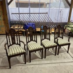 Restored Vintage Chairs Set Of 4 