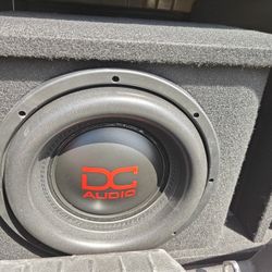 DC Audio LVL 3 12 Like New With Ported Box