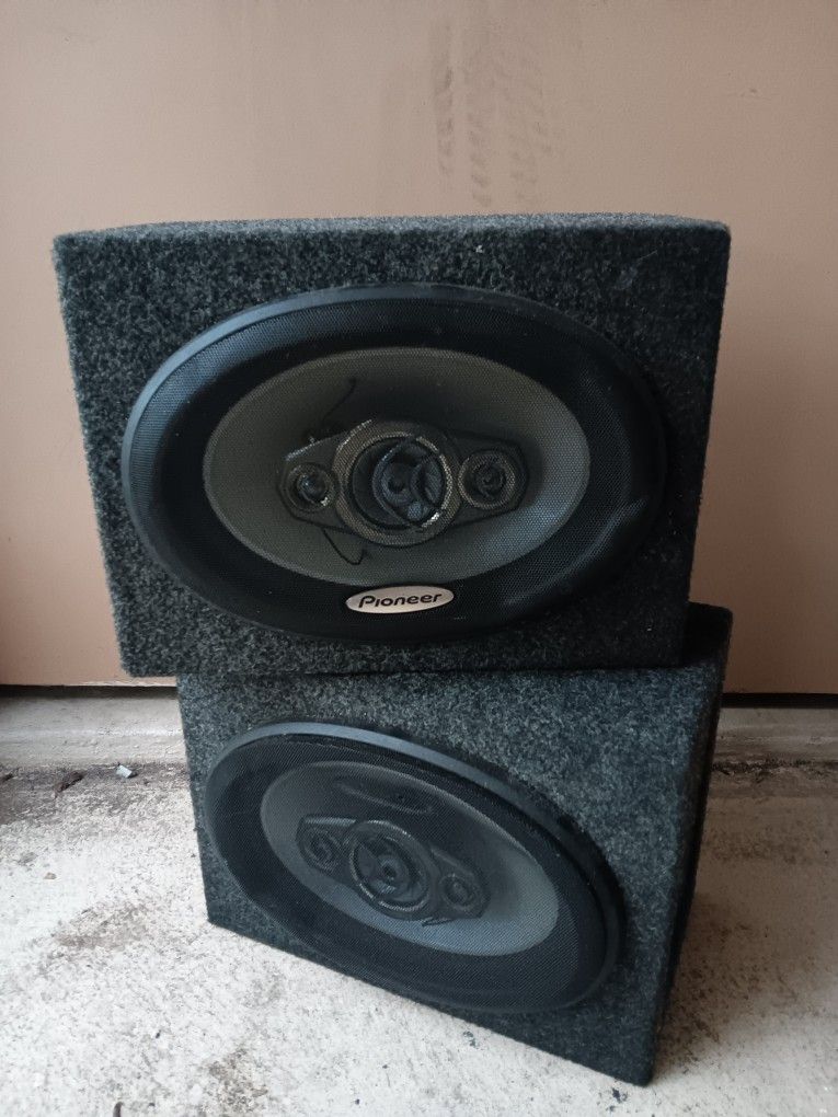 Old School, Pioneer TS-A6985, 4 way 6x9 speakers