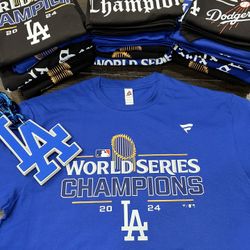Dodgers World Series Championship Tshirts