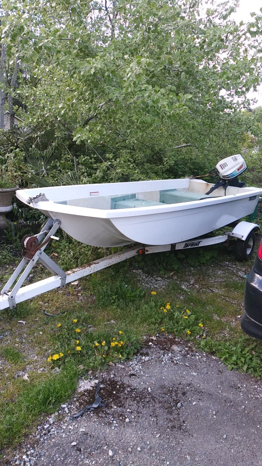 12 feet gamefisher boat only