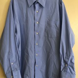 Arrow Blue Shirt /Camisa De Vestir Azul De hombre