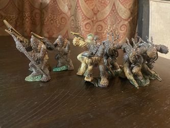 Star Wars Wookiee Warriors figures