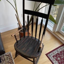 Antique Wooden Rocking Chair