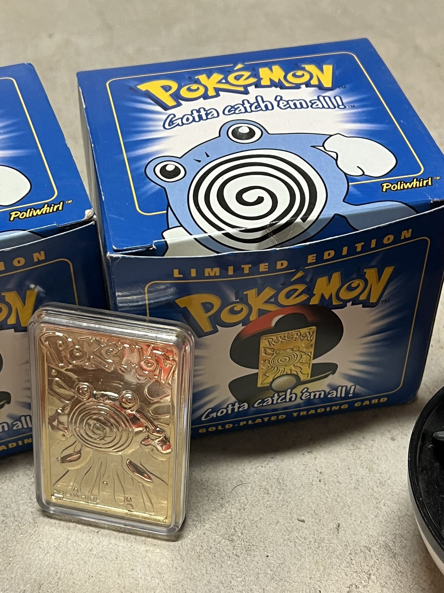 1999 Burger King Pokemon 23k Gold Limited Edition 23k Gold Plated Trading Card & Pokeball Sealed 1999 Burger King Pokemon 23k Gold Limited Edition 23k Gold Plated Trading Card & Pokeball Sealed
