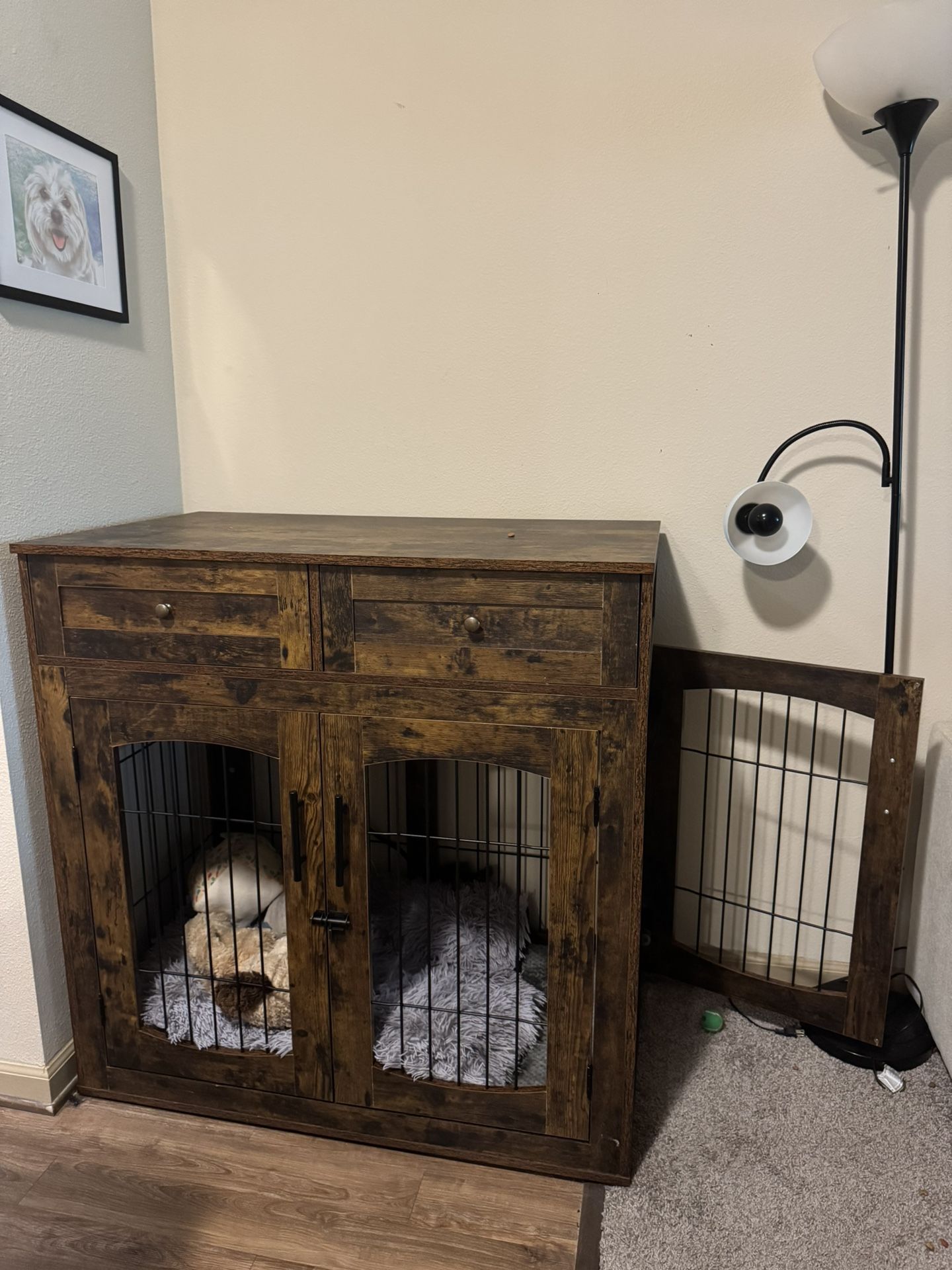 Drawer and Dog Crate