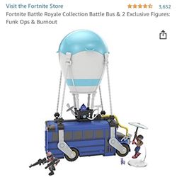 Battle Bus & Boogie Bomb Fortnite Toys