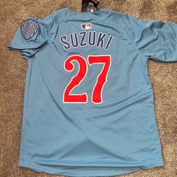 Cubs Suzuki Jersey