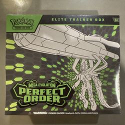 MEGA EVO PERFECT ORDER ETB