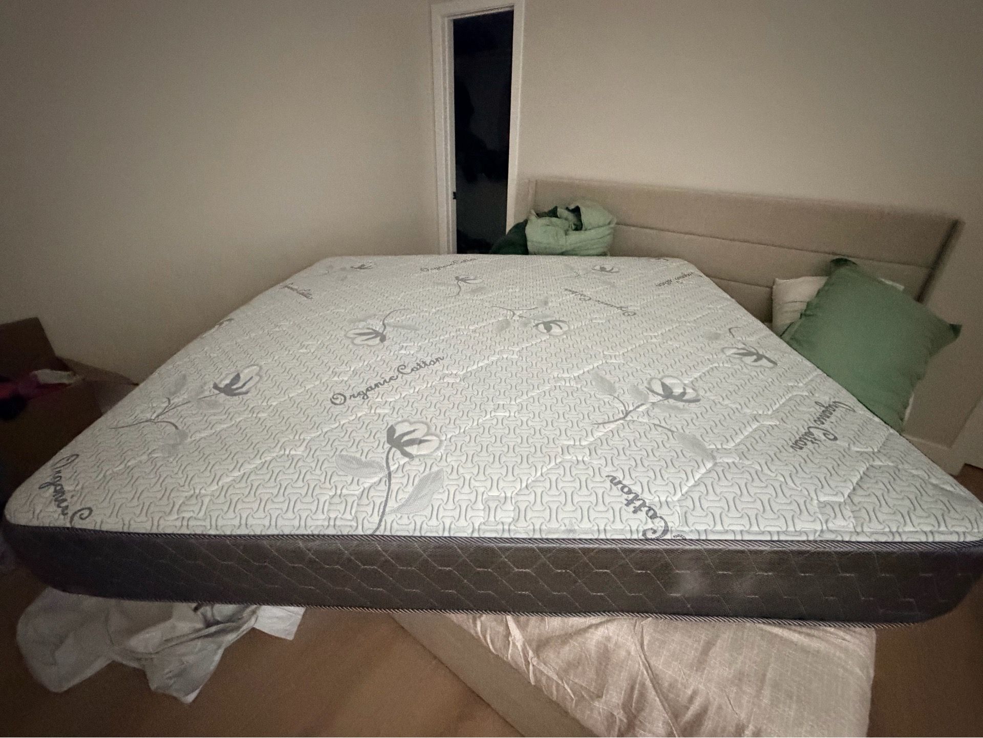 King mattress and box spring